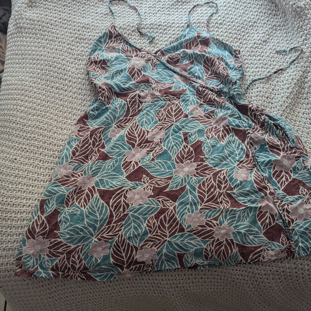 Wrap dress with the pockets